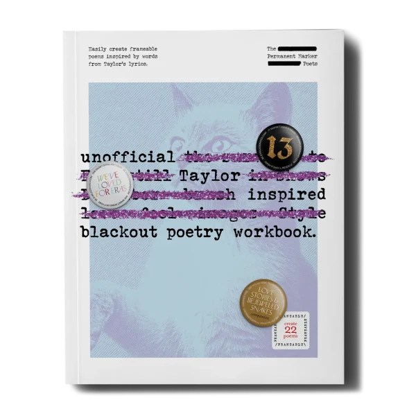 Taylor-Inspired Blackout Poetry Workbook